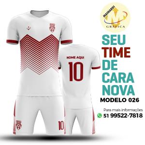 Camiseta de Futebol - Modelo 0026