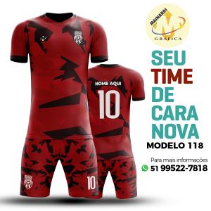 Camiseta de Futebol - Modelo 0118