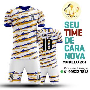 Camiseta de Futebol - Modelo 0281