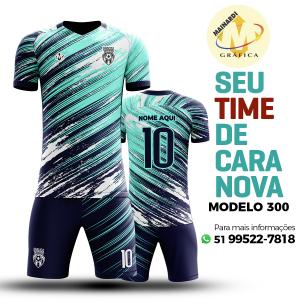 Camiseta de Futebol - Modelo 0300