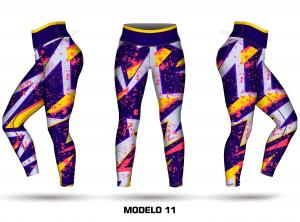 Legging personalizavel - Modelo 11 Tecido Fitness Stretch     