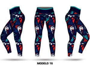 Legging personalizavel - Modelo 16 Tecido Fitness Stretch     