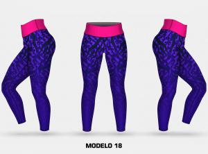 Legging personalizavel - Modelo 18 Tecido Fitness Stretch     