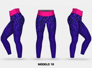 Legging personalizavel - Modelo 18 Tecido Fitness Stretch     