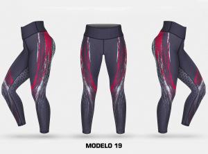 Legging personalizavel - Modelo 19 Tecido Fitness Stretch     