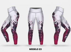 Legging personalizavel - Modelo 23 Tecido Fitness Stretch     
