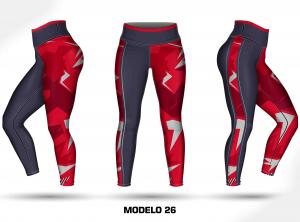 Legging personalizavel - Modelo 26 Tecido Fitness Stretch     