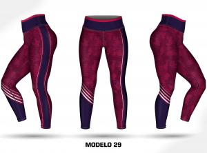 Legging personalizavel - Modelo 29 Tecido Fitness Stretch     