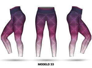 Legging personalizavel - Modelo 33 Tecido Fitness Stretch     