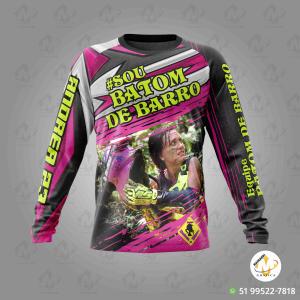 Ref. 350 - Camiseta 4º ANIVER Batom de Barro - Dry Fit      Informe no campo de  observações o nome e número que deseja em sua camisa - Agora você pode personalizar com sua foto