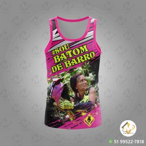 Ref. 351 - Regata 4º ANIVER Batom de Barro - DRY FIT      Informe no campo de observações o nome e número que deseja em sua camisa - Agora você pode personalizar com sua foto